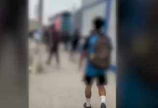 [VIDEO] San Juan de Miraflores: Adolescente intentó acuchillar a otro menor
