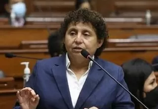 [VIDEO] Susel Paredes: En mi opinión jurídica no se constituye el delito de traición a la patria 