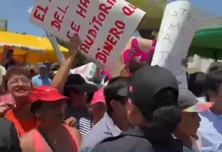 [VIDEO] Vecinos de Las Lomas hacen reclamos al Ejecutivo 