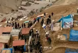 [VIDEO] Ventanilla: Más de mil invasores son desalojados en terreno municipal 