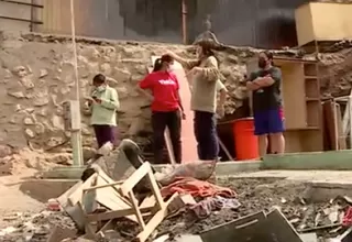 Villa María del Triunfo: Familia pide ayuda tras incendio en su vivienda