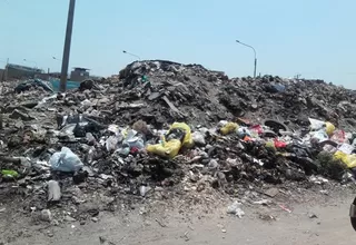 Villa El Salvador: basura se acumula en la Av. Separadora Industrial
