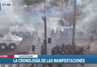 Manifestaciones en Lima: La cronología de las movilizaciones en la capital