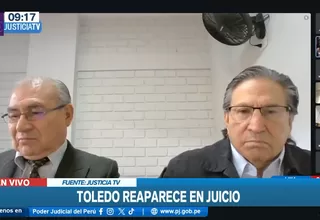 EN VIVO | Alejandro Toledo: Juicio oral contra expresidente por caso Odebrecht