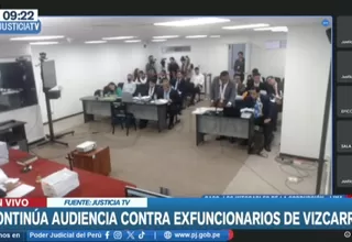 EN VIVO | Los Intocables de la Corrupción: Continúa audiencia contra exfuncionarios de Vizcarra