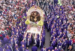 EN VIVO | Señor de los Milagros: Tercera procesión se acerca al Palacio de Justicia