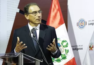 Vizcarra "exige" que Fiscalía investigue financiamiento de campañas del 2016