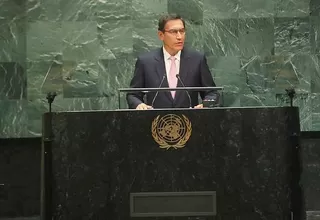 Martín Vizcarra llama en la ONU a una "cruzada mundial" contra la corrupción