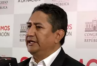 Vladimir Cerrón sobre Alejandro Soto: No hay una posición del partido sino se tiene una información oficial