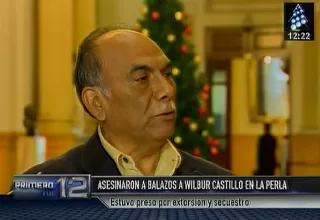 Wilbur Castillo: congresista Canches negó tener relación en el crimen