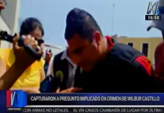 Wilbur Castillo: detienen a implicado en el crimen en Surco