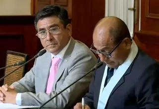 Willy Huerta se presenta ante Subcomisión por denuncia fiscal tras golpe de Estado 