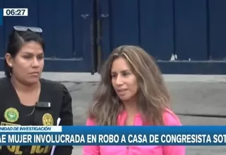 Wilson Soto: Cayó mujer involucrada en el robo a casa de congresista