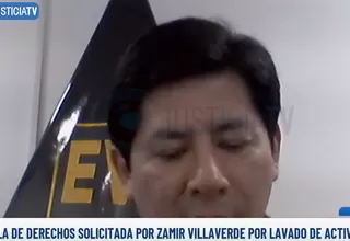 Zamir Villaverde solicitó tutela de derechos al Poder Judicial