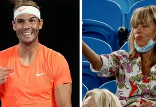 Abierto de Australia: Mujer hizo gesto obsceno a Rafael Nadal y el tenista reaccionó con una sonrisa