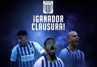 Alianza Lima ganó el Torneo Clausura y enfrentará a Cristal en semifinal de la Liga 1