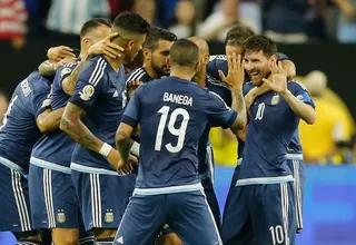 Argentina goleó 4-0 a EE.UU. y jugará la final de la Copa América
