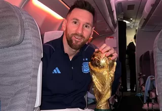 Argentina rumbo a Buenos Aires con la Copa del Mundo