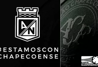 Atlético Nacional pide que título de Sudamericana sea para Chapecoense