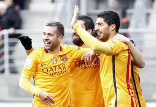 Barcelona goleó 4-0 al Eibar por la Liga española