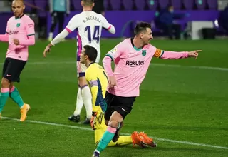 Barcelona goleó 3-0 al Real Valladolid por la fecha 15 de LaLiga 