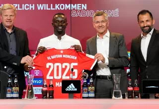 Bayern Munich fichó al senegalés Sadio Mané hasta 2025
