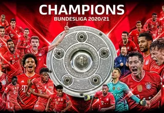 Bayern Munich conquistó la Bundesliga por novena vez consecutiva