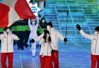 Perú desfiló en la inauguración de los Juegos Olímpicos de Invierno Beijing 2022