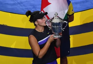 Bianca Andreescu se coronó campeona del US Open frente a Serena Williams