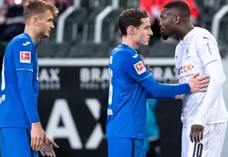 Borussia Mönchengladbach multó a Marcus Thuram por escupir a un rival
