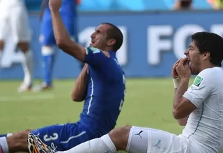 Chiellini disculpó y elogió a Luis Suárez por el mordisco del Mundial Brasil 2014