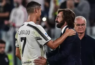 Cristiano se despidió de Andrea Pirlo tras su destitución de la Juventus