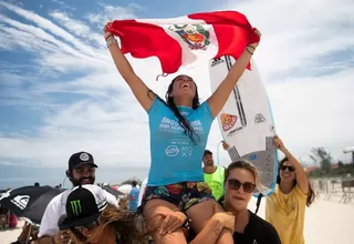 Daniella Rosas se coronó tricampeona sudamericana de la WSL