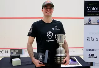 Diego Elías se hace con el tercer puesto en el ranking mundial de Squash