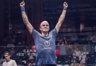 La emoción de Diego Elías al conocer que será el 1 del mundo en squash