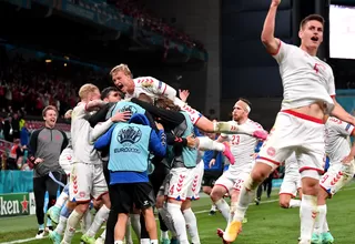 Dinamarca goleó 4-1 a Rusia y clasificó a octavos de la Eurocopa