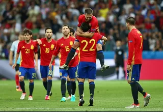 España clasificó a octavos de final de la Euro al golear a Turquía
