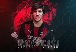 Fichajes 2020/21: AC Milan oficializó la llegada de Sandro Tonali 