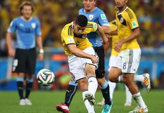 Gol de James Rodríguez a Uruguay en el Mundial elegido el mejor de 2014