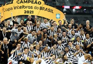 Atlético Mineiro venció 2-1 al Paranaense y conquistó la Copa de Brasil