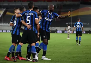 Inter goleó 5-0 al Shakhtar y clasificó a la final de la Europa League