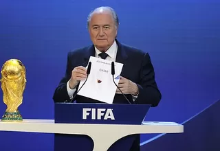 Joseph Blatter dijo que fue un "error" otorgar el Mundial 2022 a Catar