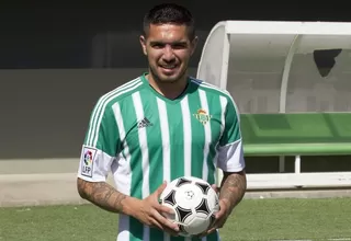 Real Betis presentó oficialmente a Juan Manuel Vargas