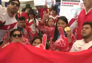 Santiago 2023: Llegaron a Lima los medallistas parapanamericanos