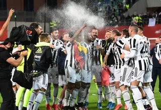 Juventus venció 2-1 al Atalanta y se consagró campeón de la Copa Italia