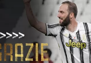 Juventus oficializa la salida del argentino Gonzalo Higuaín