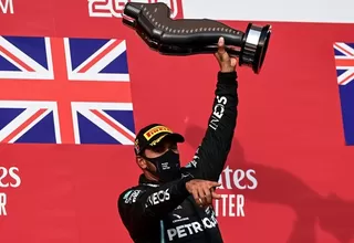  Lewis Hamilton ganó el GP de Emilia-Romaña y Mercedes sumó séptimo título de constructores 