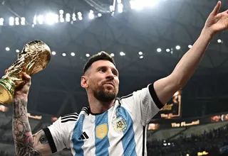 Lionel Messi celebró el primer mes del histórico título mundial en Qatar