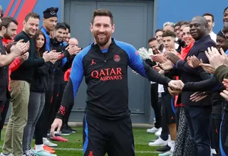 Gran recibimiento del París Saint-Germain a Lionel Messi