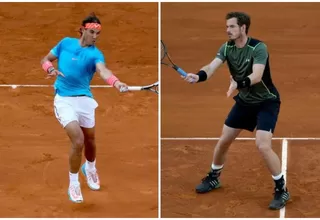 Nadal y Murray accedieron a los octavos de final del Masters de Roma
